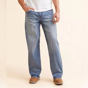 BKE67 men’s size 36 regular denim jeans